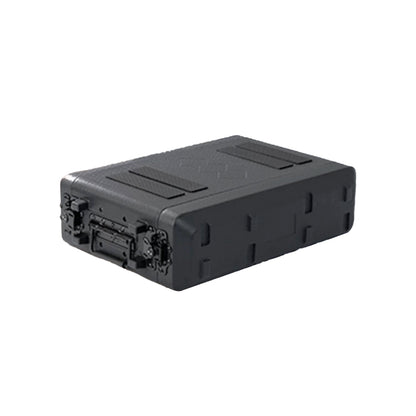 2U Rack Case Shallow 12" Depth, 19" Rackmount Flight Case