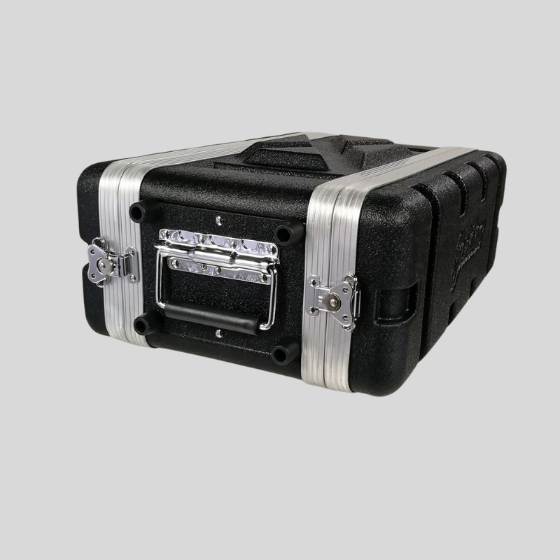 Depth 8 Inches 3U ABS Audio Plastic Chassis Microphone Receiver Amplifier Cabinet Flight Case.