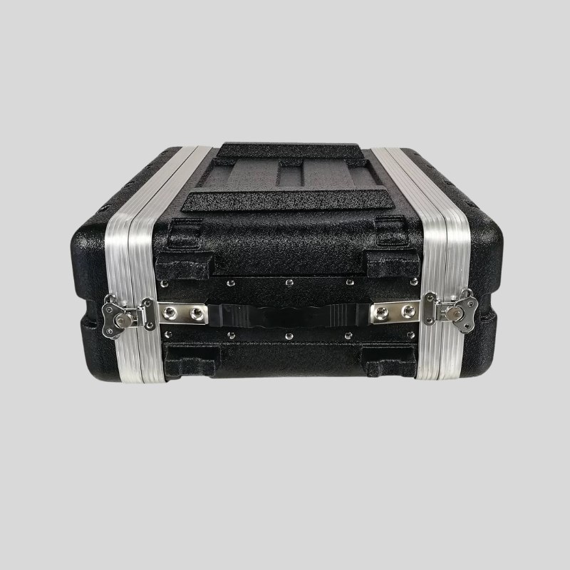 Depth 12.2 Inches 3U ABS Audio Plastic Chassis Microphone Receiver Amplifier Cabinet Flight Case.