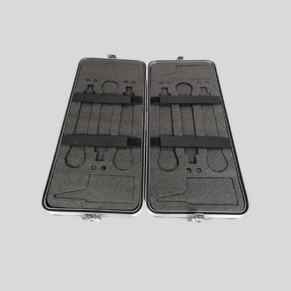 Depth 17 Inches 4U ABS Trolley Audio Plastic Chassis Microphone Receiver Amplifier Cabinet Flight Case.